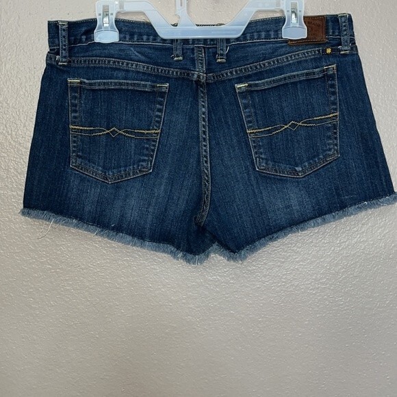 Lucky Brand Riley denim Shorts Raw Hem 10/30 - Picture 7 of 12